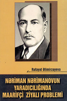 Nəriman Nərimanovun yaradıcılığında maarifçi ziyalı problemi