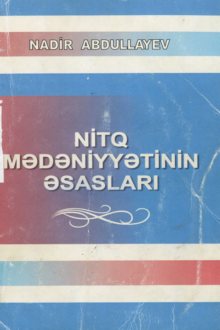 Nitq mədəniyyətinin əsasları