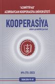<p style="text-align:justify;"><strong>Kooperasiya</strong> / Təsisçi: Azərbaycan Kooperasiya Universiteti.- Bakı.- 2023.- № 4 (71).</p>