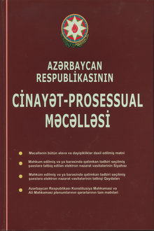Azərbaycan Respublikasının Cinayət-Prosessual Məcəlləsi
