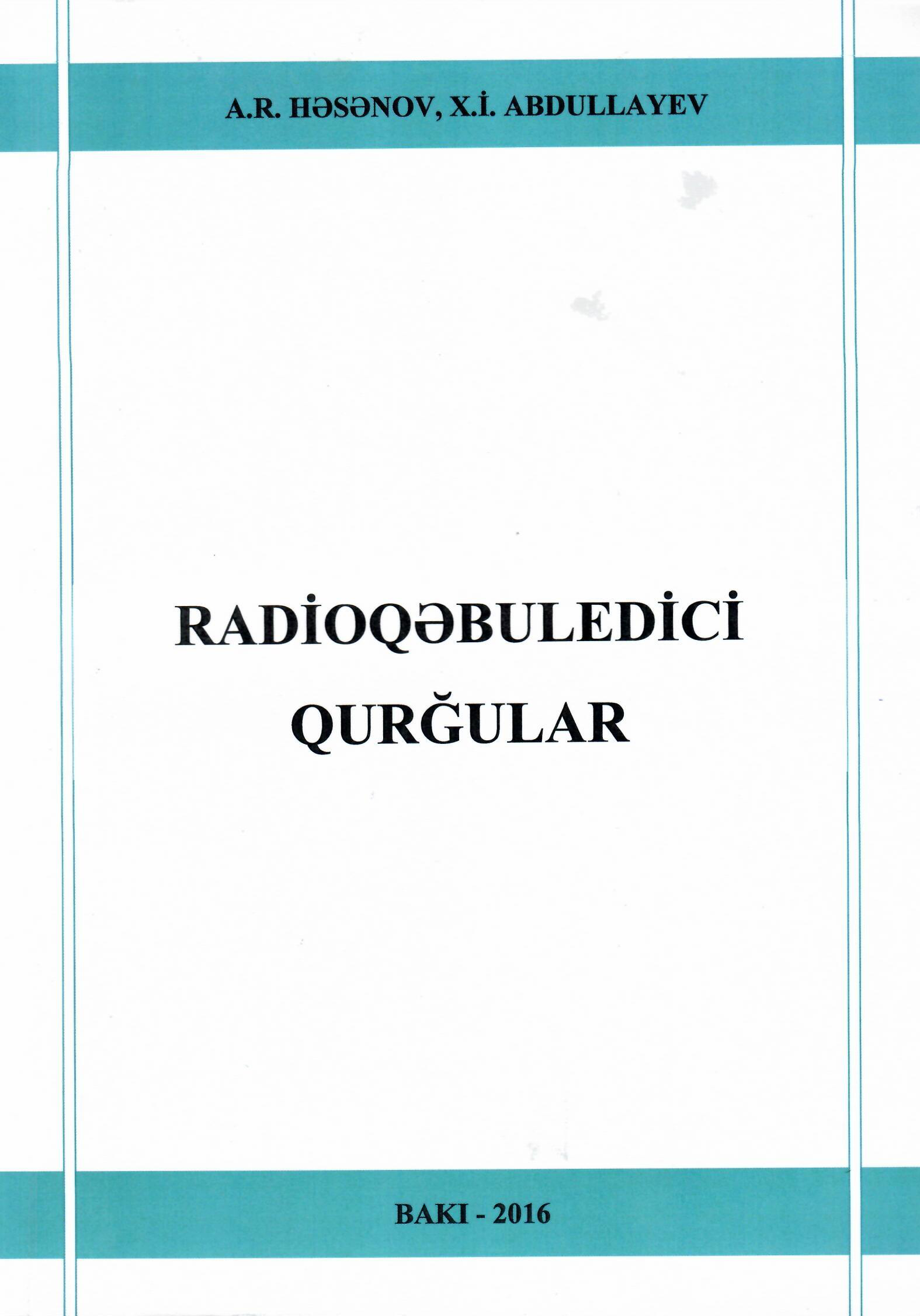Radioqəbuledici qurğular