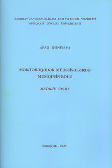 Məktəbəqədər müəssisələrdə musiqinin rolu