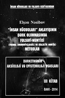 İnsan hüquqları anlayışının dərk olunmasında fəlsəfi-məntiqi (formal (ənənəvi-klassik) və dialektik məntiq) metodlar
