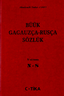 Büük gagauzça-rusça sözlük