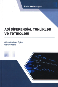 Adi diferensial tənliklər və tətbiqləri
