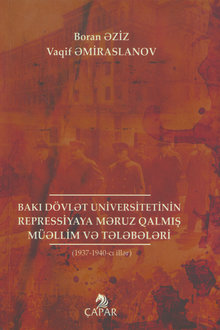 Bakı Dövlət Universitetinin repressiyaya məruz qalmış müəllim və tələbələri