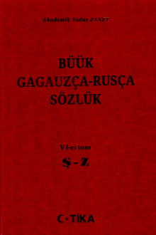 Büük gagauzça-rusça sözlük
