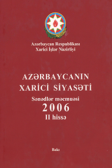 Azərbaycanın xarici siyasəti - 2006