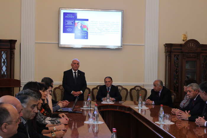 Presentation of publications dedicated to national leader Heydar Aliyev held at Presidential Library