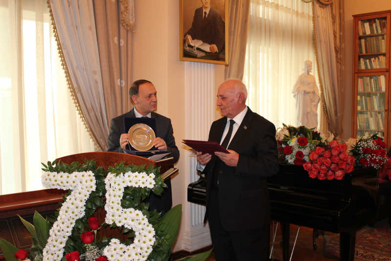 Meeting with Academician Yagub Mahmudov and presentation of his books held