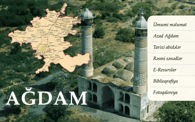 The electronic project “Aghdam” is presented to users