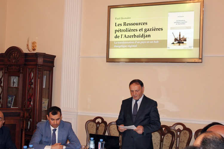 Presentation of the book "The Oil and Gas Resources of Azerbaijan: A Country's Transformation into a Regional Energy Hub" held
