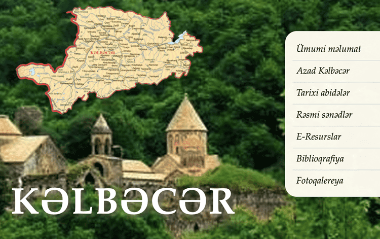 The electronic project “Kalbajar” is presented to users