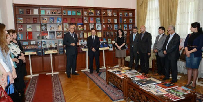 A joint exhibition has been opened in honor of the 90th anniversary of Heydar Aliyev