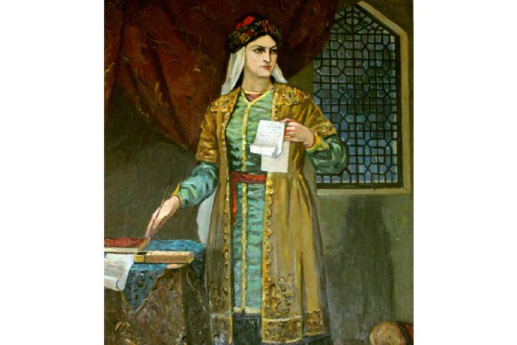 Great Azerbaijani poetess Mahsati Ganjavi