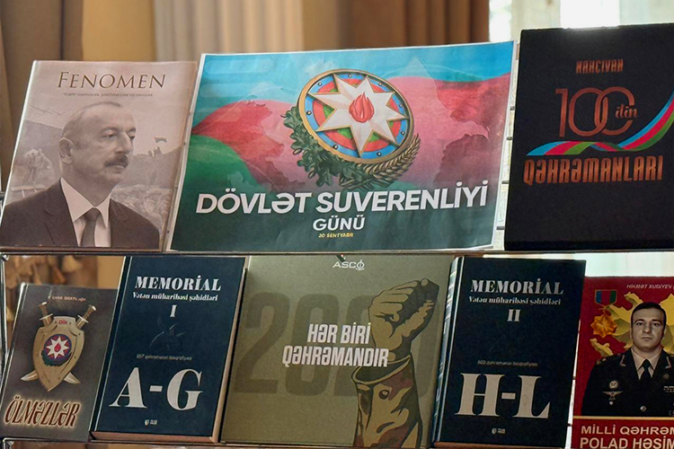 Prezident Kitabxanasında “20 sentyabr — Dövlət Suverenliyi Günü” adlı sərgi təşkil olunub