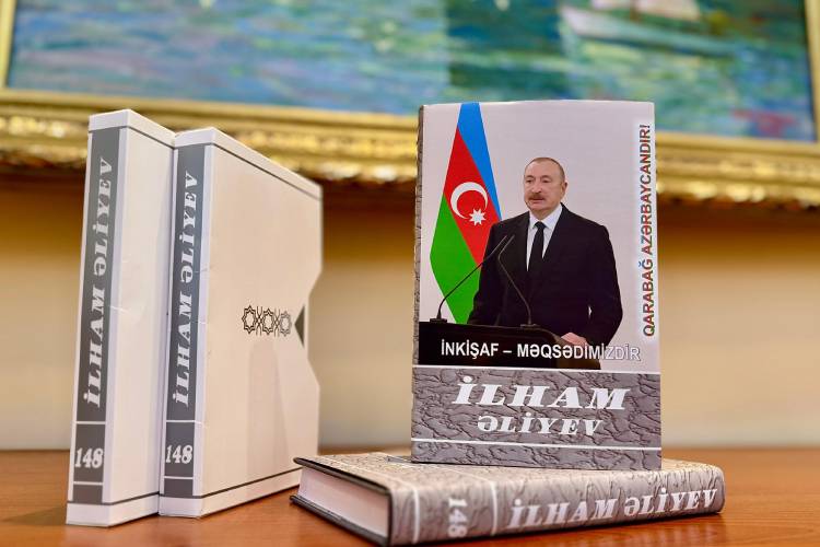 148th Volume of the Series “Ilham Aliyev. Development is Our Goal” Added to the Presidential Library