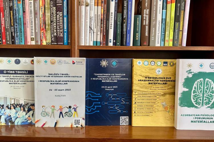 Nakhchivan State University Donates Books to Presidential Library