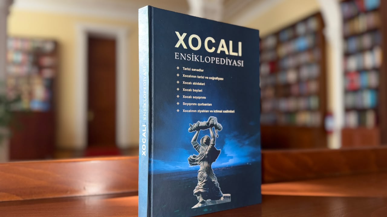 Prezident Kitabxanasının fonduna “Xocalı ensiklopediyası” daxil edilib