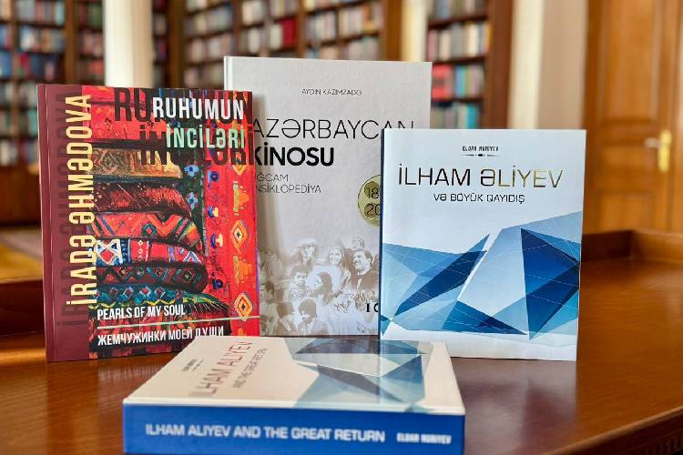 "Sharg-Garb" Open Joint Stock Company donated books to the Presidential Library