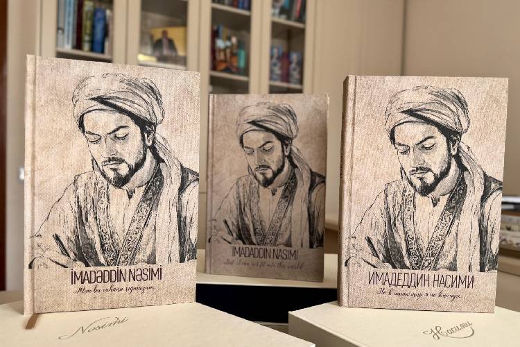 Heydər Əliyev Fondu “İmadəddin Nəsimi. Mən bu cahana sığmazam” adlı nəşri Prezident Kitabxanasına hədiyyə edib