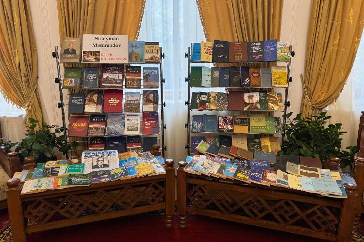 Личная библиотека профессора Сулеймана Мамедова передана в дар Президентской библиотеке